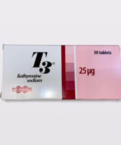 Pharmaceutical T3 25mcg x 30