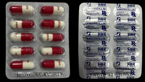 Pharmaceutical Amoxicillin 500mg x 15 Capsules