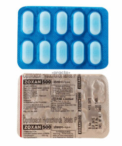 Pharmaceutical Ciprofloxacin 500mg x 10 Tablets