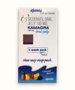Kamagara (viagra) oral jelly 100mg x 7 Sachets